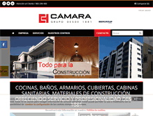 Tablet Screenshot of grupocamara.es